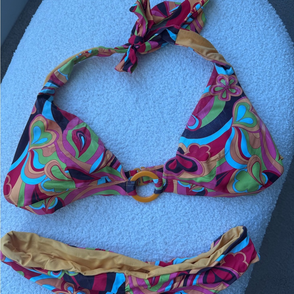 Colorful Swirl Bikini Set - Picture 3 of 4